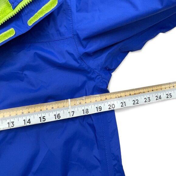 The North Face Blue HyVent Hooded Windbreaker Jacket Boys Youth XL 18-20 - Picture 7 of 10